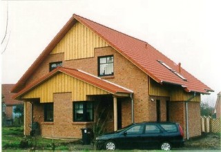 Ein Haus in Holzrahmenbauweise in Bückeburg