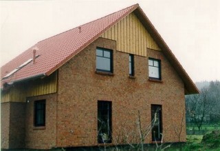 Ein Haus in Holzrahmenbauweise in Bückeburg