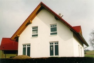 Ein Haus in Holzrahmenbauweise in Hameln Extertal