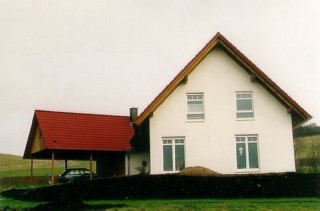 Ein Haus in Holzrahmenbauweise in Hameln Extertal