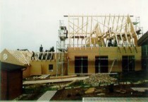 Ein Haus in Holzrahmenbauweise in Obernkirchen Vehlen