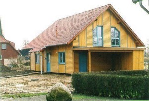 Ein Haus in Holzrahmenbauweise in Stadthagen Sachsenhagen