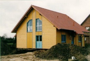 Ein Haus in Holzrahmenbauweise in Stadthagen Sachsenhagen